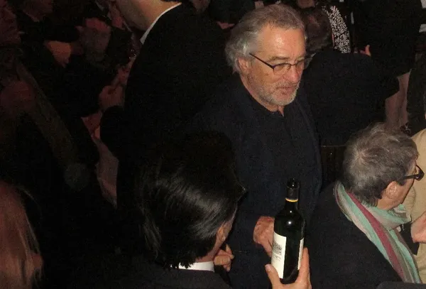 Robert De Niro at La Grenouille for Twentieth Century Fox's Joy